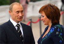 Владимир и Людмила Путины. Фото РИА "Новости"