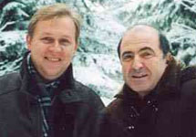 Андрей Луговой и Борис Березовский. Фото с сайта "Известий"
