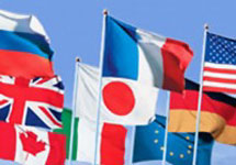Флаги стран "восьмерки". Фото с сайта www.travelnn.ru