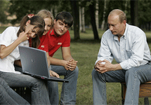 Путин в Завидово на встрече с представителями молодежных организаций. Фото с официального сайта президента