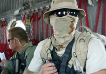 Американский охранник в Ираке. Фото АР