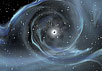 Массивная черная дыра. Фантазия художника. Иллюстрация Aurore Simonnet/Sonoma State University/NASA с сайта CfA