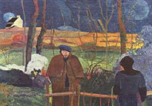 Фрагмент работы Поля Гогена "Доброе утро". Репродукция с сайта www.museum-online.ru
