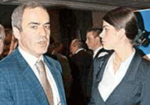 Гарри Каспаров с женой. Фото с сайта Каспаров.Ру
