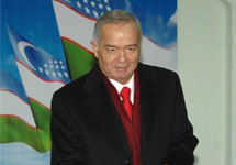 Ислам Каримов голосует на президентских выборах. Фото с сайта УзА.Uz