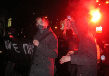 Акция антифашистов. Фото из ЖЖ streetsmedia.livejournal.com