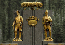 Фрагмент проекта военного мемориального кладбища. С сайта КМДИ