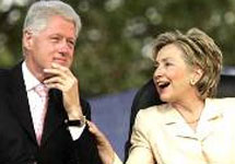 Билл и Хиллари Клинтон. Фото с сайта nationalledger.com