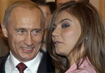 Владимир Путин и Алина Кабаева. Фото с сайта Lenizdat.ru