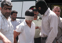 Иран. Казнь осужденного. Фото агентства IRNA