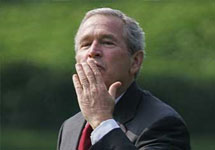 Джордж Буш, президент США. Фото АР