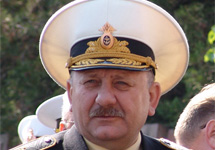 Командующий ЧФ вице-адмирал Александр Клецков. Фото с сайта vesti.sebastopol.ua