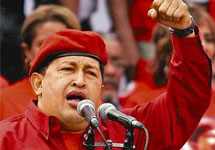 Уго Чавез, президент Венесуэлы. Фото РИА ''Новости''