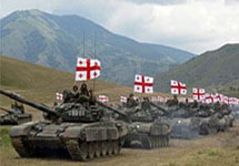 Грузинские танки. Фото http://www.ans.az