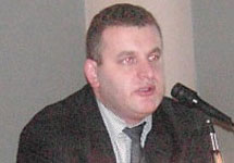 Представитель МВД Грузии Шота Утиашвили. Фото МВД Грузии