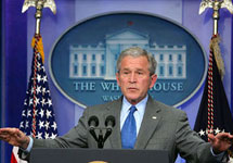 	Джордж Буш, президент США. Фото Whitehouse.Gov