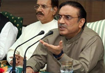 Асиф Али Зардари, президент Пактистана. Фото AP
