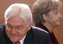 Вальтер Штайнмайер и Ангела Меркель. Фото Economist