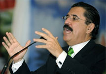 Мануэль Селайя. президент Гондураса. Фото АР