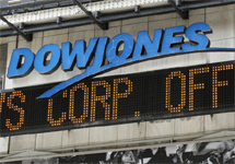 Dow Jones. Фото с сайта typepad.com