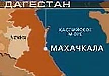 Карта Дагестана. Кадр НТВ