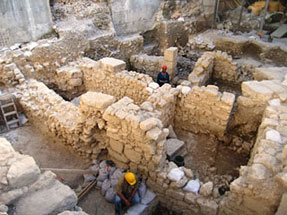 На месте раскопок. Фото Israel Antiquities Authority