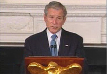 Джордж Буш, президент США. Кадр Reuters