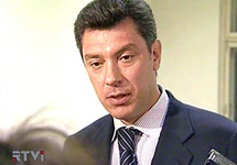 Борис Немцов. Кадр RTVI