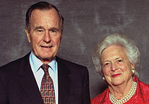Джордж Буш-старший и Барбара Буш. Фото http://www.photographers.com