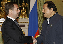 Дмитрий Медведев и Даниэль Ортега. Фото Kremlin.Ru