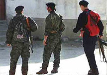 Боевики Освободительной армии Косово. Фото с сайта vucjak.com