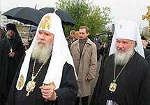 Алексий Второй в ходе визита в Эстонию в 2003 году. Фото сайта panagia.orthodox.ee