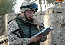 Эстонский военнослужащий в Ираке. Фото www.defenselink.mil