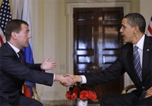 Дмитрий Медведев и Барак Обама. Фото АР