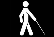 Слепой человек. Изображение с сайта www.scienceblog.ru