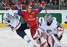 Матч Россия-США по хоккею. Фото Amic.Ru