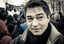Сергей Давидис на пикете. Фото Граней.Ру