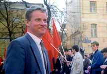 Константин Жуков, лидер СКМ. Фото NEWSru.com