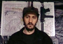 Анзор Астемиров. Кадр видеозаписи с сайта ''Кавказ-Центр''