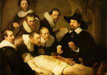 Рембрандт. Урок анатомии доктора Тульпа. С сайта www.pitt.edu