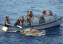 Спасатели береговой охраны. Кадр CNN