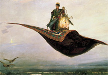 Картина Васнецова "Ковер-самолет"