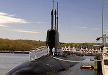 Субмарина класса "Борей". Фото с сайта www.arms-expo.ru