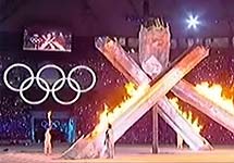 Церемония открытия XXI Олимпийских игр. Кадр Первого канала