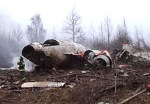 Катастрофа под Смоленском. Фото с сайта www.ura.dn.ua