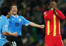Полуфинал Гана-Уругвай. Фото Fifa.Com