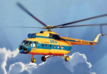 Вертолет Ми-8МТВ авиакомпании ЮТэйр. Фото пресс-службы компании