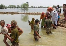 Наводнение в Пакистане. Фото АР