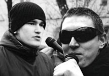 Алексей Гаскаров и Максим Солопов. Коллаж с сайта Antifa.Ru