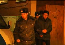 Арест Андрея Карасева. Кадр видеоролика, опубликованного на сайте s-pravdoy.ru